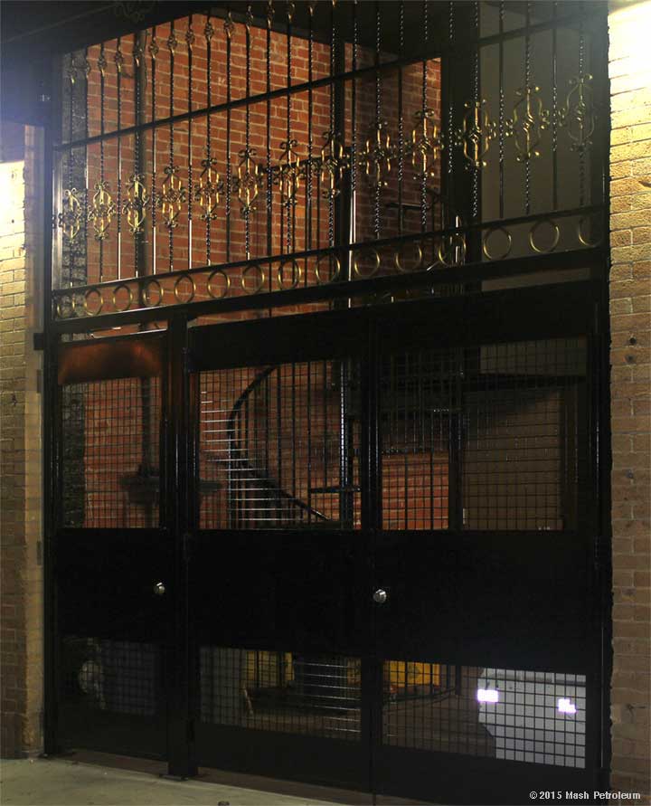 3rd Street Mash Building -- gate, Oakland California