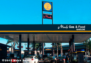 Service Station on High Street, Oakland CA