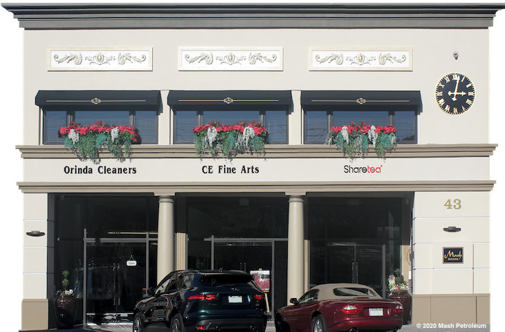 After renovation. Mash Building, 43 Moraga Way, Orinda CA