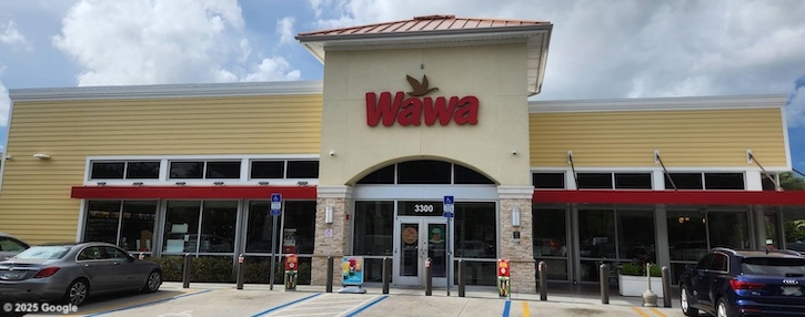 WAWA service station at 3300 NW 87th Avenue, Doral FL