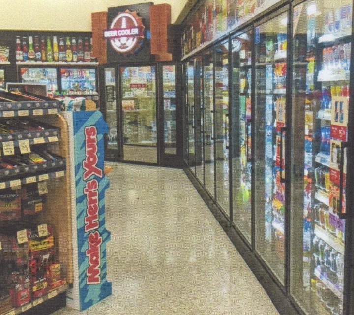 WAWA service station inside foodmart. 1530 Belvedere Rd, West Palm Beach FL